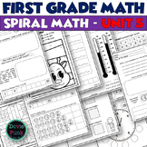 First Grade Math Spiral Curriculum Worksheets - UNIT 5