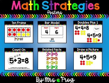 Preview of First Grade Math Strategies