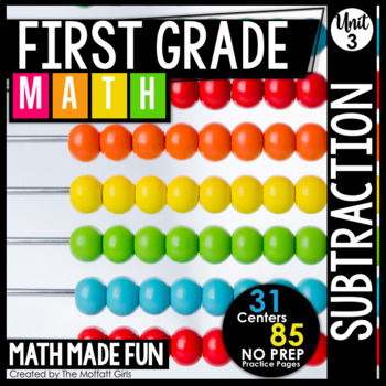 Preview of First Grade Math: Subtraction