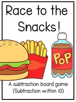 Preview of Subtraction Board Game