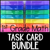 First Grade Math Task Card Bundle