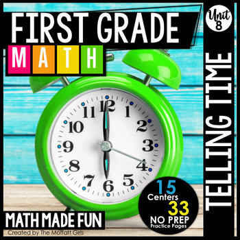 Preview of First Grade Math: Time