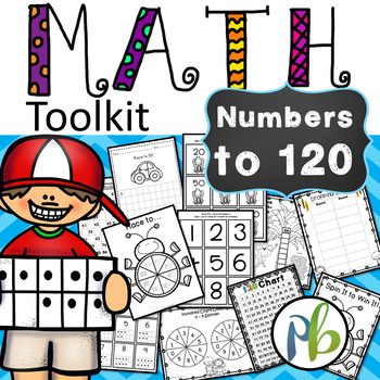 Preview of First Grade Numbers to 120 Math Games and Activities