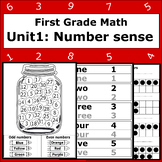 First Grade Math;Unit 1 Nmber sense: Numbers to 120 Printa