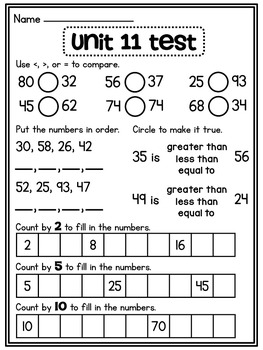 teacher ny video worksheet science Grade Unit Numbers Counting First 11 Comparing Math Skip