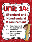 First Grade Math Unit 14 Standard & Nonstandard Measuremen