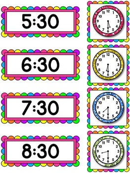 First Grade Math Unit 15 Telling Time by Miss Giraffe | TpT