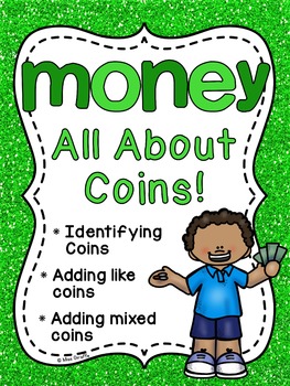 Preview of Money Worksheets Games & Activities HUGE Unit (Identifying & Counting Coins)