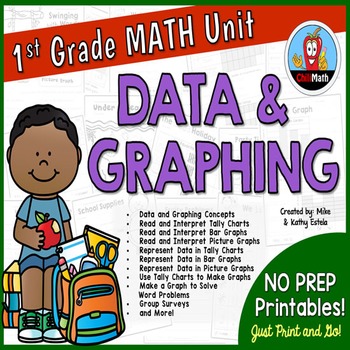 Preview of First Grade Math Unit {Data and Graphing}