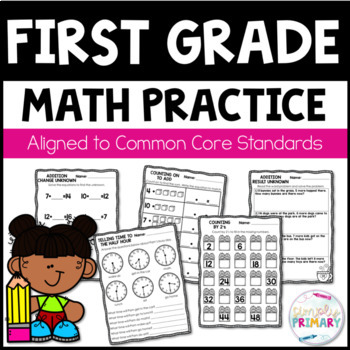 Preview of First Grade Math Worksheets