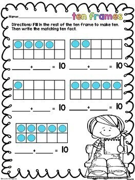 First Grade Math Worksheets: Addition Subtraction, Place Value & More!