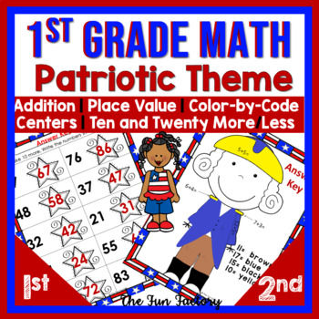 Washington Memorial Match Addition Subtraction First Grade Math Teacher Resource 