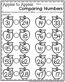 first grade math and literacy printables back to school by planning playtime