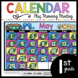 First Grade May Calendar End of the Year Digital Google Sl