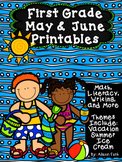 First Grade May & June Printables