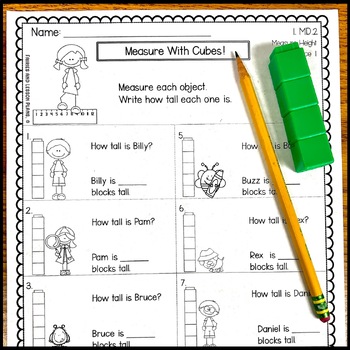 measurement 1st grade by fairies and lesson plans tpt