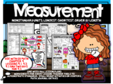 First Grade Go Math  Chapter 9 Measurement Week Long Lesson Plans