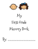 First Grade Memory Book