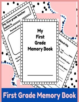 First Grade Memory Book by itsmissporter | TPT