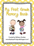 First Grade Memory Book Pages