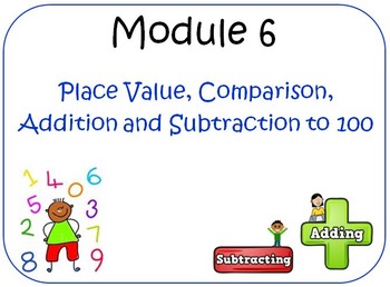 Preview of First Grade Module 6 Lessons 1-19 (Compatible w/ Eureka Math)
