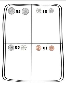 Preview of First Grade Money Mat