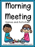 Morning Meeting Games