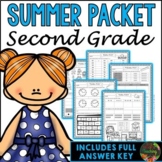 Second Grade Summer Packet (Summer Review, Homework and Su