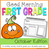 First Grade Morning Work {OCTOBER}