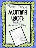 First Grade Morning Work Pack 2 (January-May)
