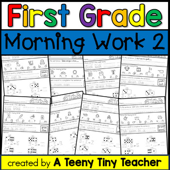Preview of First Grade Morning Work Part 2