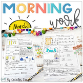 First Grade Morning Work for March