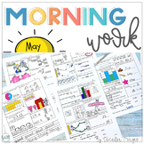 First Grade Morning Work for May 