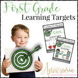 First Grade Music Learning Targets - I Can Statements for 