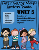 First Grade MyView Work Pages Unit 5