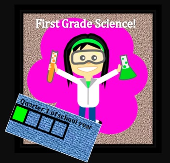 Preview of First Grade Common Core and Next Generation Science NGSS Lessons: Quarter 1