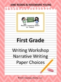 First Grade Personal Narrative Writing Paper (Lucy Calkins