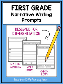 1st grade narrative writing teaching resources tpt