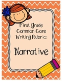 First Grade Narrative Writing Rubric