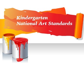 Kindergarten National Core Art Standards Assessment Checklists By Art   Original 3880614 1 