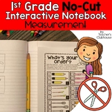 First Grade No-Cut Interactive Math Notebook - Measurement