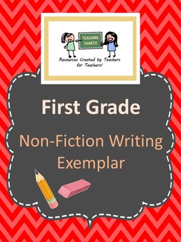 Preview of First Grade Non-Fiction Writing Exemplar