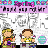 First Grade Opinion Writing Prompts - Spring