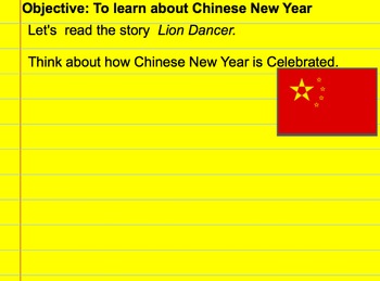 Preview of First Grade Past & Present/Chinese New Year