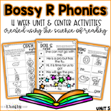 First Grade Phonics Bossy R Lessons | AR OR ER IR UR phoni