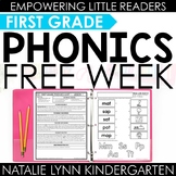First Grade Phonics Curriculum FREE WEEK Letters mastp and