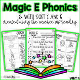 First Grade Phonics Packet Magic E Lessons | CVCE phonics lessons