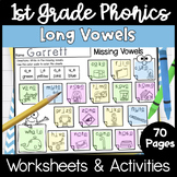 First Grade Phonics Unit 11 Long Vowel Words Magic e