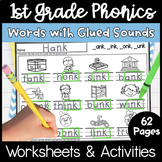 First Grade Phonics Unit 7 Glued Sounds and Suffix s
