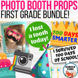 First Grade Photo Booth Props, Back to School, Open House 